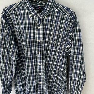 VineyardVines Slim Fit Tucker Men’s Long Sleeve Button-down Shirt Plaid Large